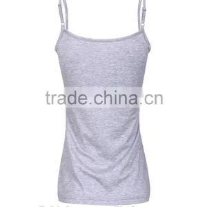 Ladies Plain Custom Printed Tank Top thumbnail-6