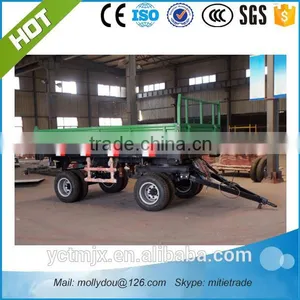 8 Wheels Heavy Farm Trailer for Sale for Africa Market Truck thumbnail-1