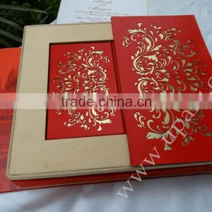 Laser Cut Wedding Invitation Box thumbnail-2