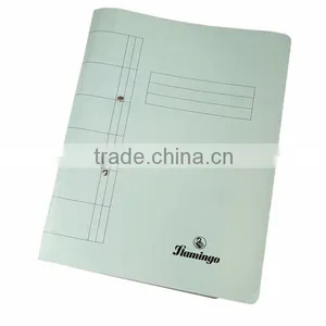 2016 Made in China Wholesale Fashion Design A4 Handmade Paper File Folder With Spring Clip thumbnail-2