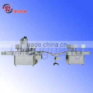 Auto Bottle Liquid Filling and Capping Multifunctional System thumbnail-1