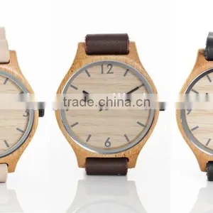 Bamboo Revolution Watches Leather Strap Custom Bamboo Watch thumbnail-1
