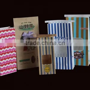 Disposable Bread Bag/ Snack Bag/finger Food Paper Bag thumbnail-1