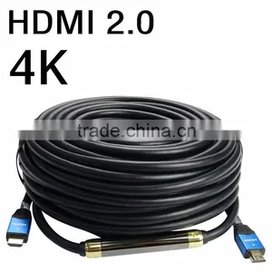 Male to Male Metal 50m Long Hdmi Cable a Type to a Type With Chip Support 3d HDTV, 4k*2k for Cable2.0v 1.4v thumbnail-1