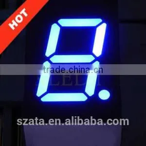 Mini Small Indoor Blue Single Digit 7 Segment Digital Led Display thumbnail-1