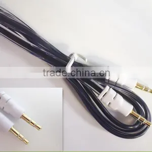 DC3.5 Dual Color Transparent AUX Cable /6 Colors thumbnail-2