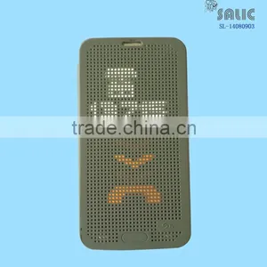 LED Display Function Flip Phone Case for HTC E8 thumbnail-5