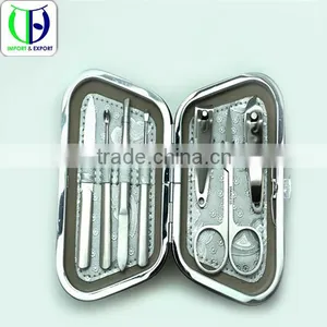 OEM/ODM High Qulaity Silver High Class Manicure Set/Manicure Kit/Nail Spa/ Pedicure Set thumbnail-1