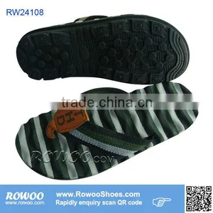 Men's Camoflage Stripe EVA Massage Slippers thumbnail-1