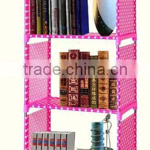 Fashion Style New Design Furniture Wooden Library Bookshelf thumbnail-2