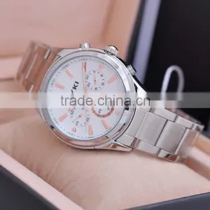 EYKI Branded Stainless Steel Watches for Men Hand Clock Women Lovers' Watch thumbnail-3