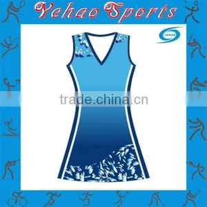 Sublimation Clothes Custom Netball Dress for Girls thumbnail-1