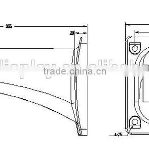 Dahua Ptz Camera SD60220T-HN Max. 25/30fps@1080P Ptz 1080p ip Camera thumbnail-5