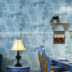 Fabric Wallpaper Leaf Design Waterproof Wallpaper thumbnail-1