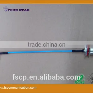 RG405 Cable Assembly With SMA Male Right Angle to N Female Bulkhead Connectors thumbnail-1