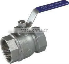 Stainless Steel 2 Pieces Reduce Ball Valve thumbnail-1