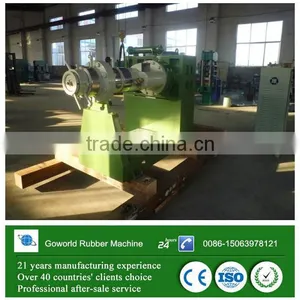 Hot Feeding Rubber Extruder for Tire Tread , Seals and Tubes Production thumbnail-3