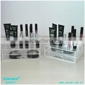 China Manufacturer Wholesale Acrylic Storage For Makeup Organizer thumbnail-1