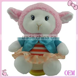 2015 New Design Stuffed Plush Toy Sheep Toy for Kids thumbnail-1