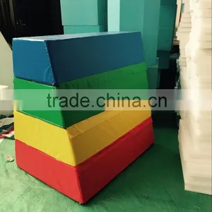 Trapezoid Vaulting Box/soft Vaulting Horse for Children thumbnail-1