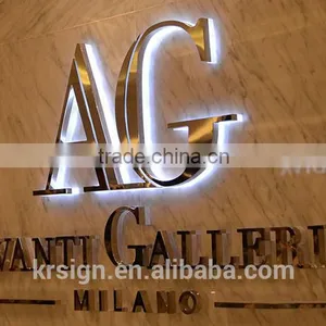 Stainless Steel Lighted Letter Sign With Led Illumination thumbnail-3