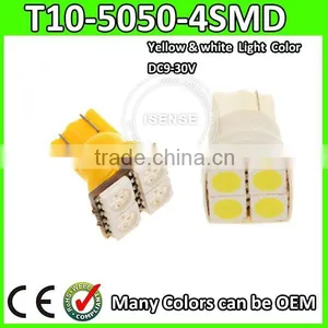 Original Factory Price Led Auto Car 194 T10/ba9s/ Led T10 4smd 5050 Auto Leds Light thumbnail-1