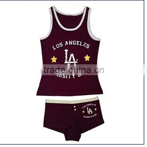 Black Style White Print Girls 2pcs Sets Underwear Kid Underwear Size Chart Cotton Underwear Baby Underwear thumbnail-1