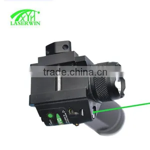Waterproof Tactical Green Laser Sight Laser Gun Sight for Picatinny Rail thumbnail-1
