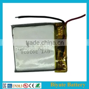 Rechargeable Li-polymer Li-ion Battery 250mah Batteries thumbnail-2
