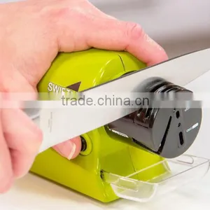Cordless, Electric Knife Blade Sharpener Knife Sharper Knives Grinding Machine Accessory As Seen On Tv For Kitchen Appliance thumbnail-3