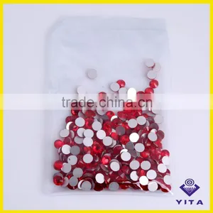 Shining Round Shaped Glass Crystal Strass for Latest Dress Designs thumbnail-2