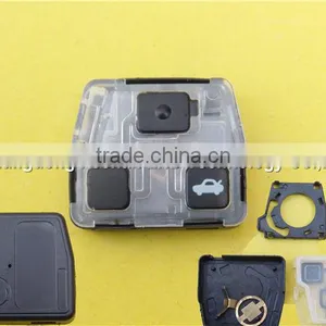 Replacement 3 Buttons Key Pad for Toyota Camry RAV4 Remote Rubber Keypad thumbnail-1