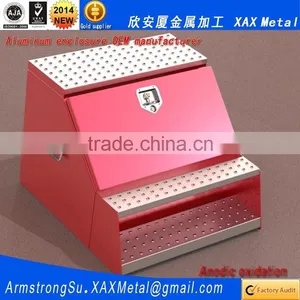 XAX38Alu OEM ODM Customized Laser Cut Bend Weld Plate Aluminum the Charging Box Box thumbnail-6