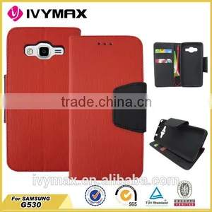 IVMYAX High Quality Wholesale Cell Phone Wireless Flip Cover for Samsung G530 Grand Prime thumbnail-1