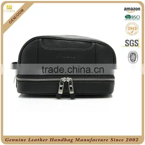Guangzhou Custom 100% Cowhide Yak Leather Men Clutch Bag Men Leather Wallet OEM Wholesale Leather Clutch Bag for Men thumbnail-6