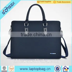 Genuine Leather Briefcase Hard Case Bags For Laptop Computer Waterproof Briefcase thumbnail-2