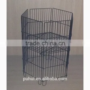 High Quality Factory Providing 6 Sides Wire Dump Bin From China thumbnail-4