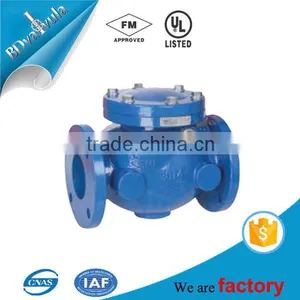 3 6 Inch ANSI AWWA C515 C509 FM UL OS&Y Flanged Rising Stem Gate Valve thumbnail-6