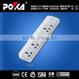 UK Type 13A Power Extension Socket With Surge Protector thumbnail-1