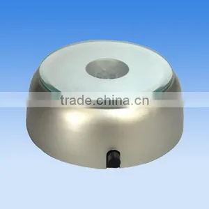 Wholesale 3d Laser Engraved Block Crystal LED Light Base For Crystal Wedding Decoration thumbnail-4
