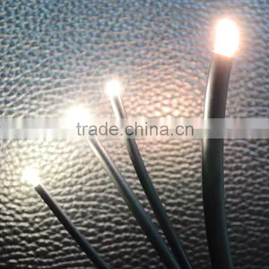Chinese Manufacturer 25cores , 50cores 0.75mm Multi Strands End Glow Fiber Optic Cable for Lighting thumbnail-1