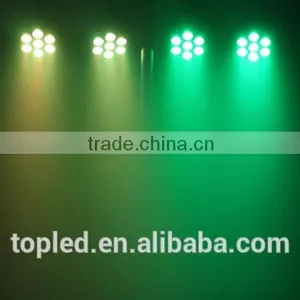 15CH DMX LED Par Footswitch Control 4 Par System 28*Tri-3w Rgb Led Par thumbnail-6