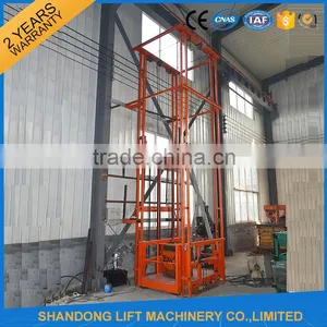 Electric Hydraulic Goods Elevator Warehouse Cargo Material Lifting Platform thumbnail-4