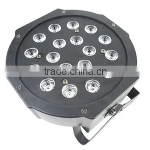 Super Brightness Pro 18pcs 1W RGBW (4in1) Flat LED Par Light With 100000 Hours Life Span thumbnail-2