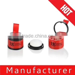 2015 New Promotion Bright Red Mini Empty Loose Powder Container With Brush thumbnail-1