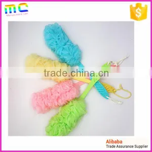 Colorful Long Hand PE Mesh Sponge Back Body Bath Brush thumbnail-6