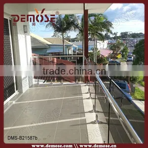 Color Glass for Balcony | Prefabricated Tempered Glass Railings thumbnail-3