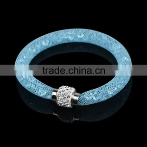 New Design High Quality Crystal Stardust Magnetic Bracelet for Women thumbnail-2