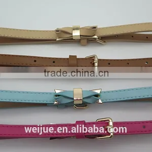 Lady's Dual Purposel Fashion Belt With Bowknot for Dress thumbnail-3