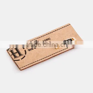 Custom High Quality Leather Patches Garment Label for Clothing thumbnail-2